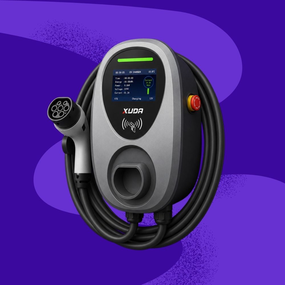 Borne de recharge Vanser - Monophasée - Type 2 - 7kW - 230V - 32A