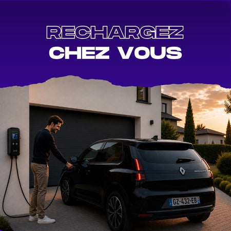 Borne de recharge Sibeez - Monophasée / Triphasée - Type 2 - 7,6kW à 22kW- 230V / 400V - 16A à 32A