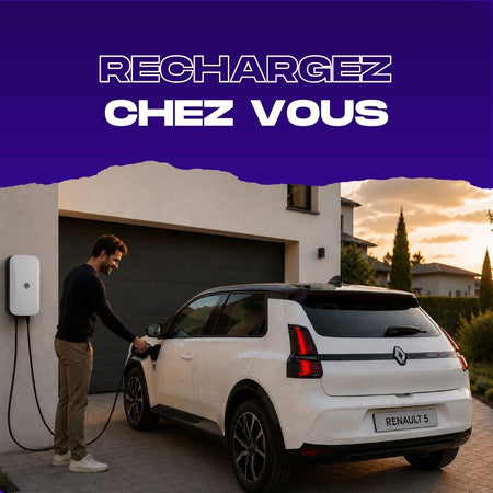 Borne de recharge One Plus - Monophasée - Type 2 - 7kW - 230V - 32A