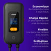 Borne de recharge Simpi - Triphasée - Type 2 - 11kW - 400V - 16A
