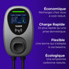 Borne de recharge Vanser - Monophasée - Type 2 - 7kW - 230V - 32A