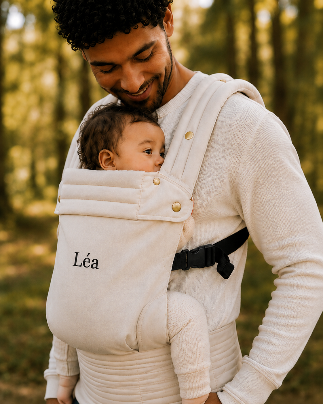 Porte bébé physiologique - Porte bébé physio - Tikrou